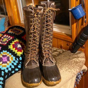 Vintage Tall Ll Bean Duck Boots 6 Mens 
